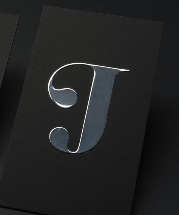 Suede Premium Foil Business Cards